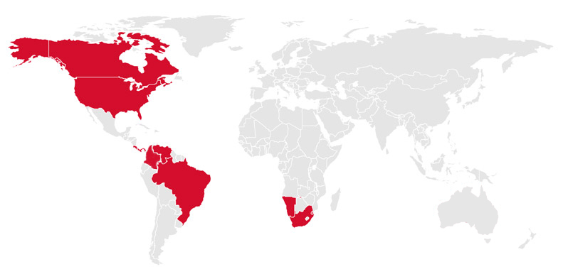 Global Location Map